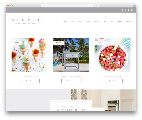 Theme WordPress Showit - azestybite.com