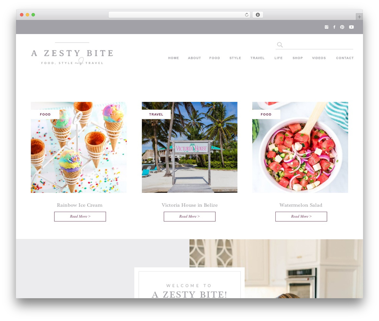 Theme WordPress Showit - azestybite.com Theme WordPress Showit - azestybite.com