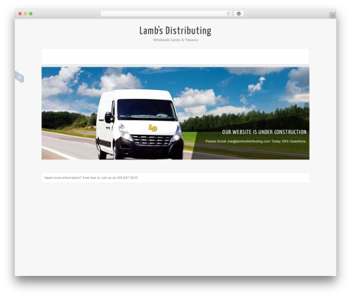 Theme WordPress Zenon Lite - lambsdistributing.com