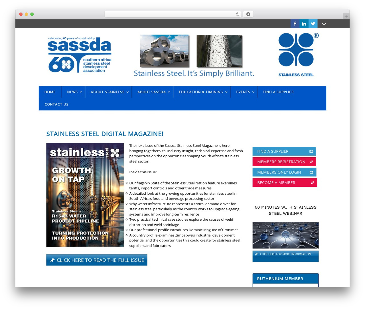 WordPress theme 3clicks Child Theme - sassda.co.za