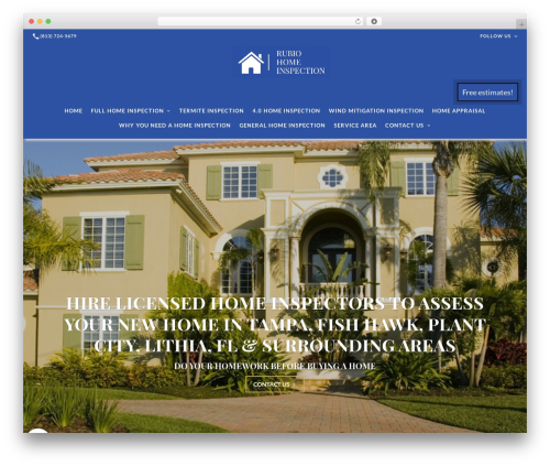 WordPress theme Beacon Theme - rubiohomeinspection.co