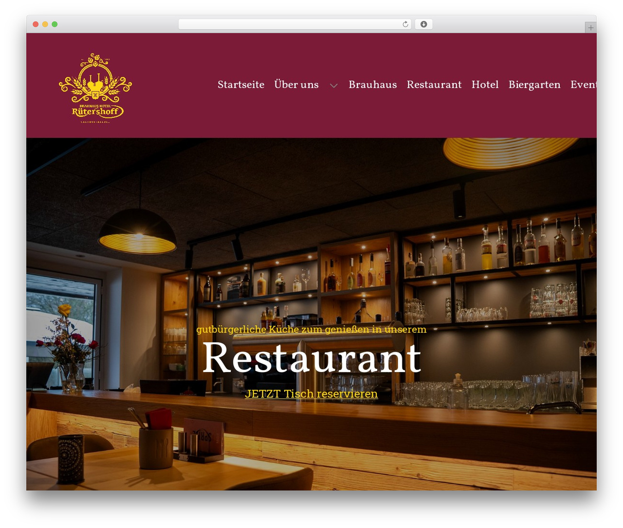 WordPress theme Hello Elementor - brauhaus-ruetershoff.de