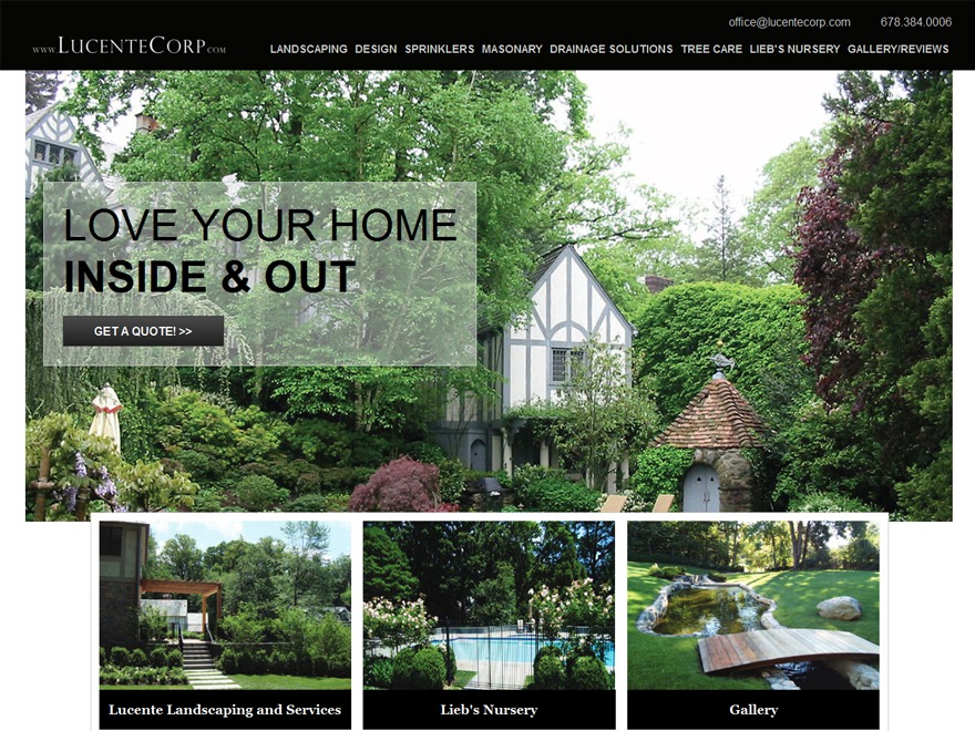 WordPress theme Lucente