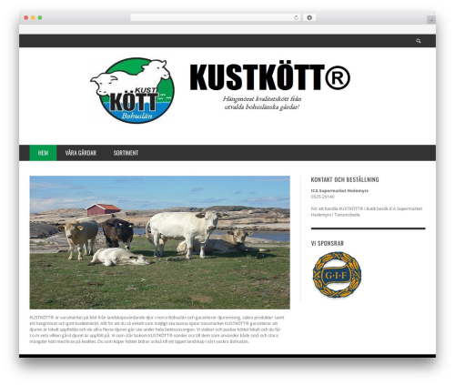 WordPress theme Presso - kustkott.com