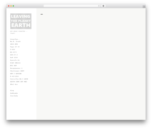 Full width background gallery WordPress plugin - leavingtheplanetearth.com
