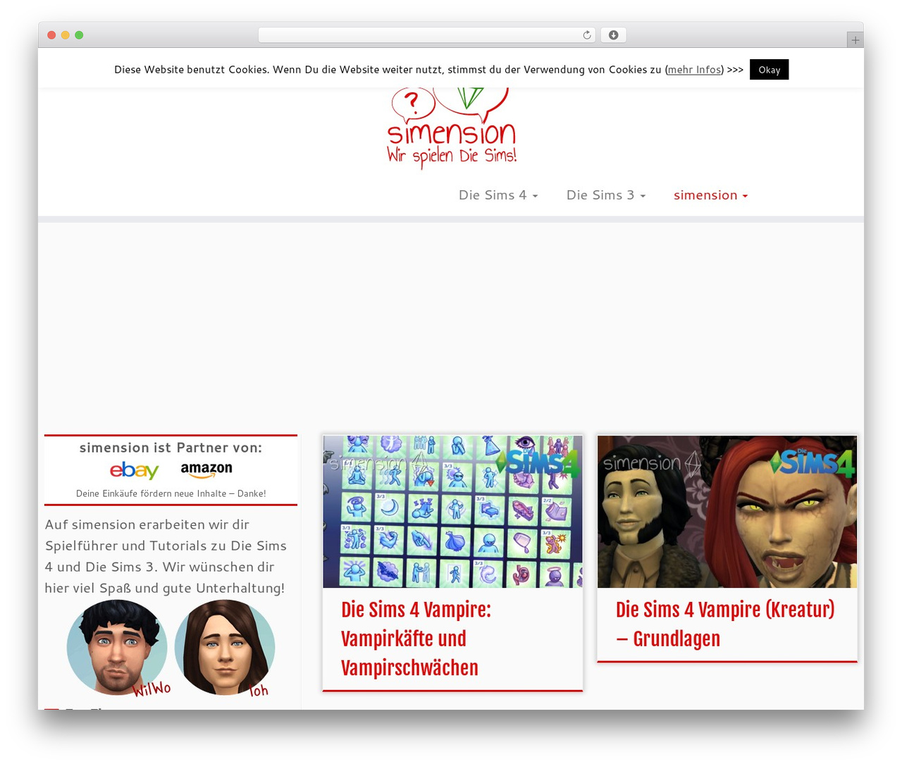 WP theme Customizr - simension.de