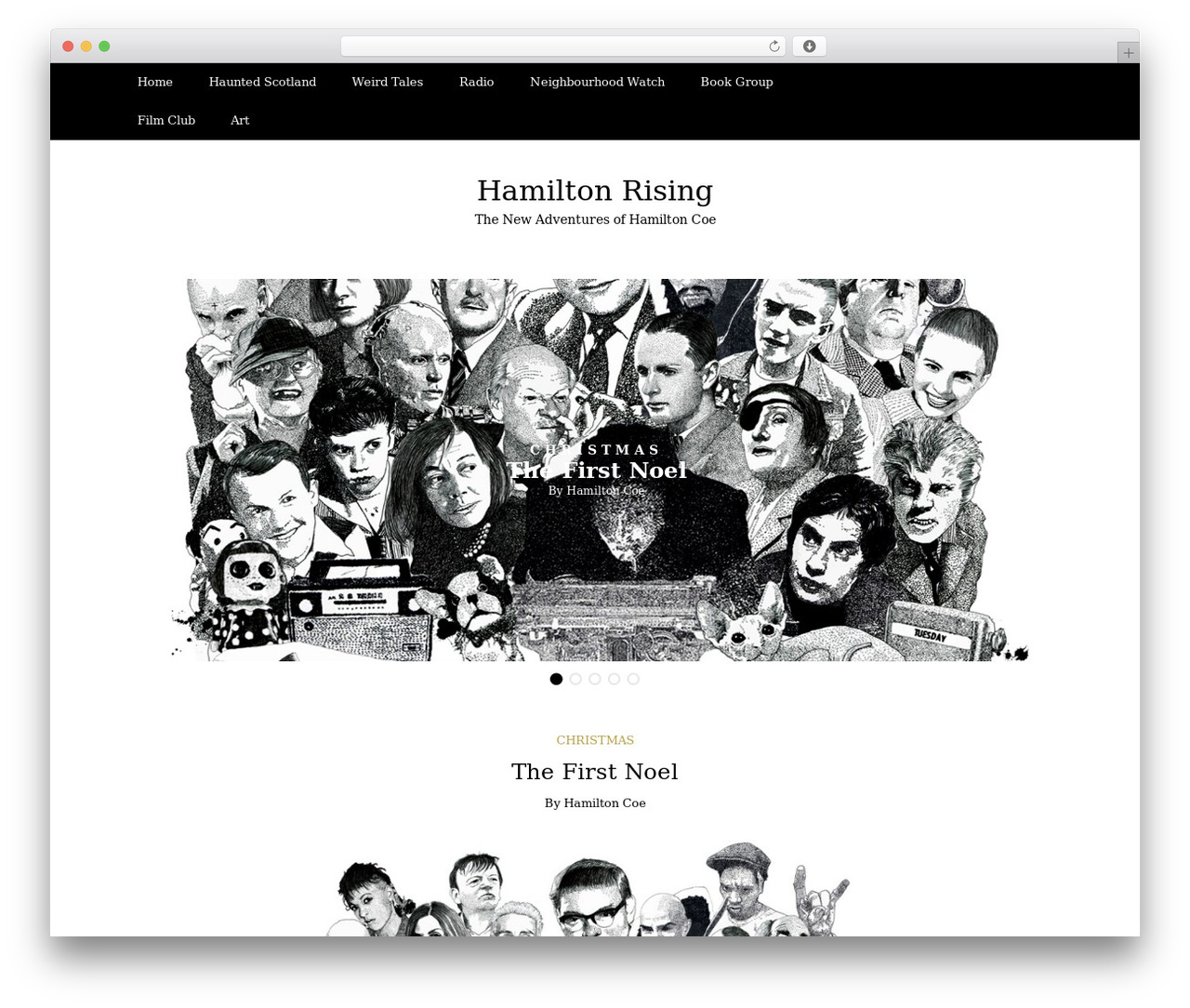 Writee free WordPress theme - hamiltoncoe.co.uk