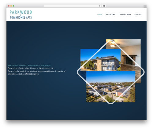 Astra WordPress theme - parkwoodtownhomes.com