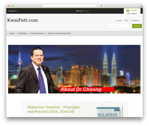 Book Store WP theme - kwaifatt.com
