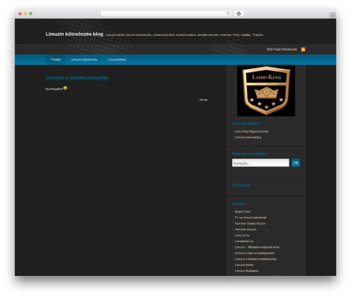 deCoder WordPress blog theme - limuzinberles.com