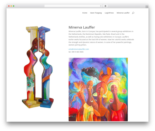 Divi WordPress theme - minervalauffer.com