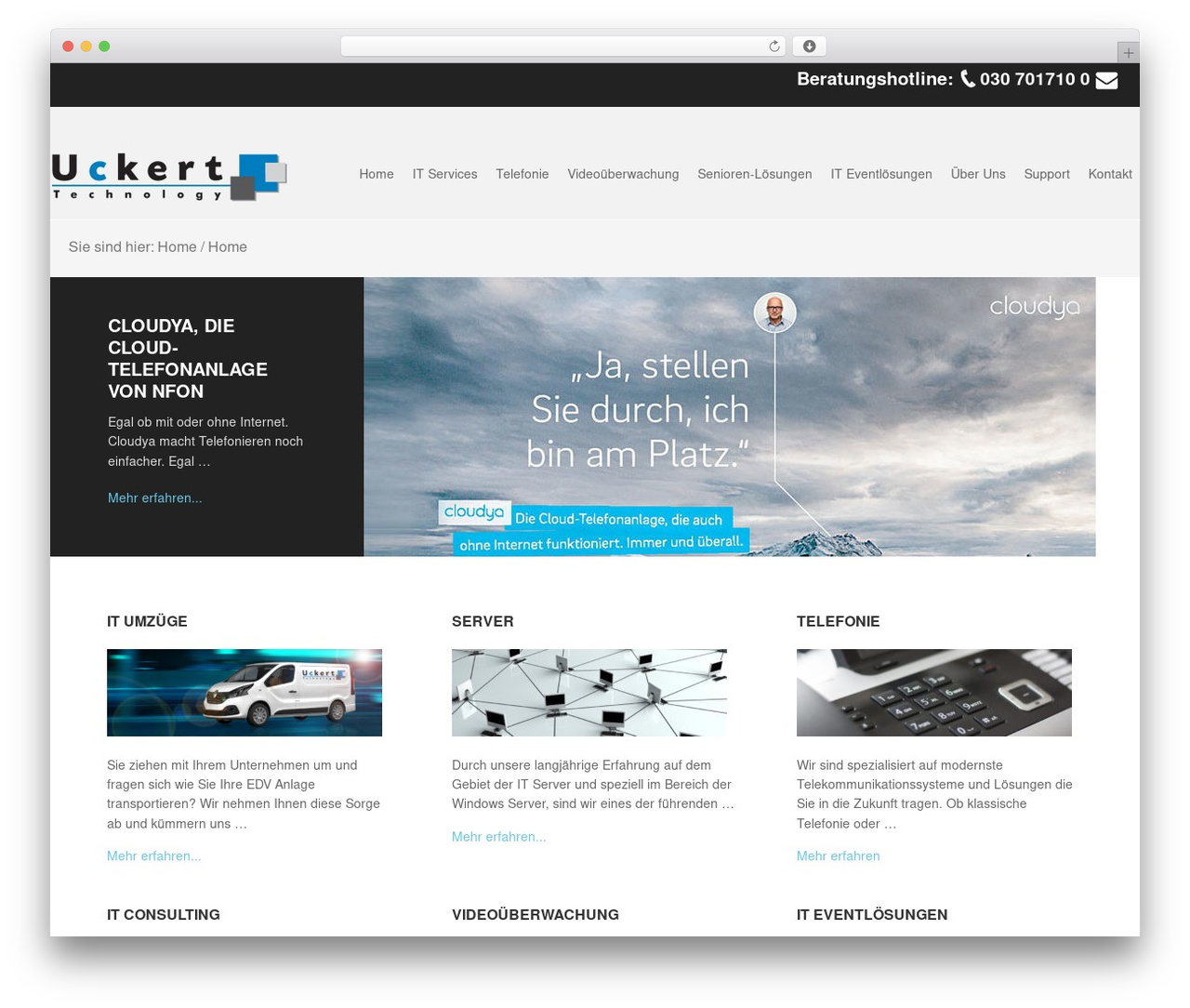 Executive Pro Theme WordPress theme - uckert.de