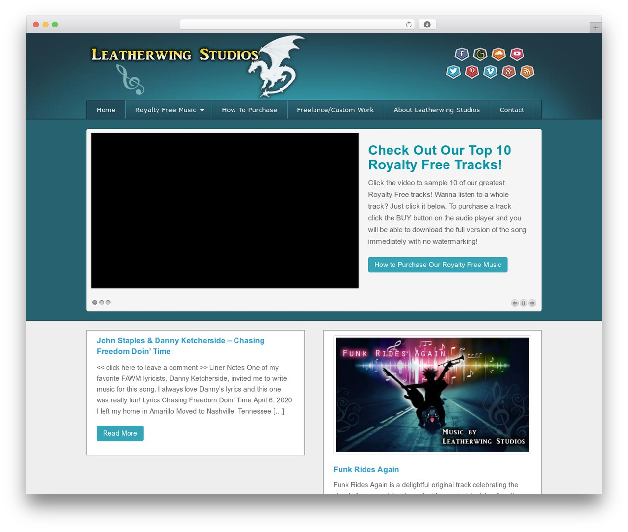 Jump Start WordPress theme - leatherwingstudios.com Jump Start WordPress theme - leatherwingstudios.com