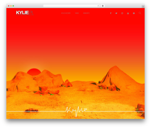 Lucille WordPress theme - kylie.pl