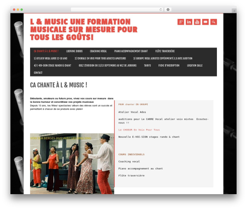 Magazino WordPress theme - l-et-music.com Magazino WordPress theme - l-et-music.com