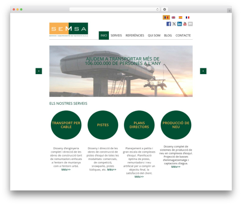 Minimum top WordPress theme - semsa.ad
