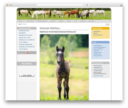 Multiflex-4 theme WordPress - kiviojanponitalli.com