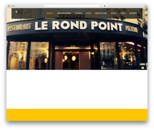 SKT Restaurant Pro best restaurant WordPress theme - lerondpointmetz.fr