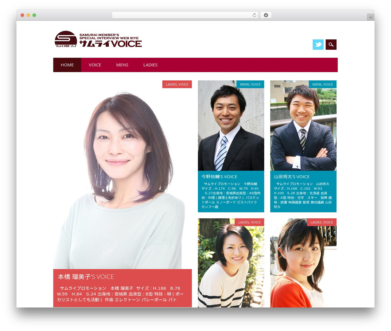 Surfarama WordPress theme - samurai-promotion.org