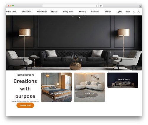 Glozin addons WordPress plugin - fallonfurniture.com