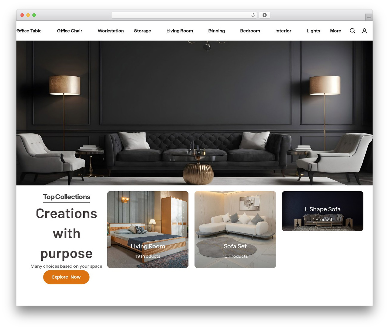 Theme WordPress Fallon - fallonfurniture.com