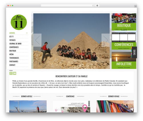 Theme WordPress Socha Responsive Theme - les11.com