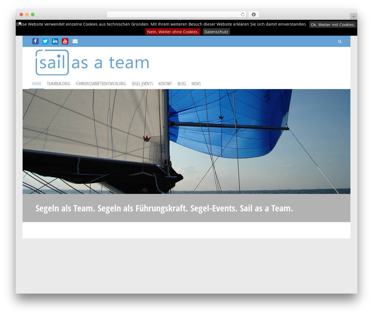 Theme WordPress Blackoot Pro - sail-as-a-team.de