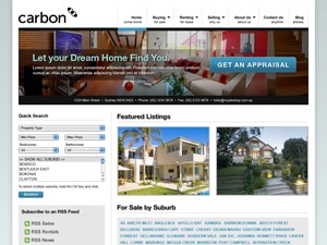 Theme WordPress Carbon by Agentpoint