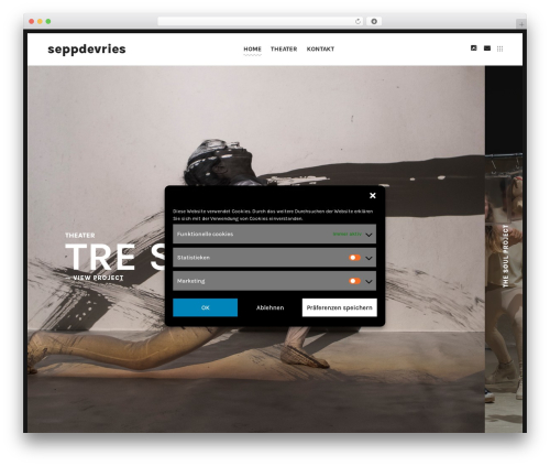 Timber WordPress theme - seppdevries.ch