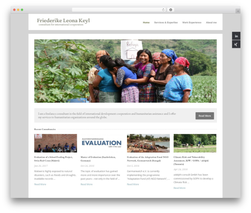 Uber WordPress theme - leonakeyl.de