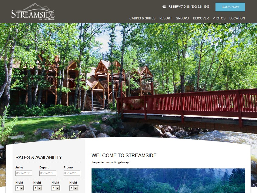 WordPress theme Streamside WordPress theme Streamside
