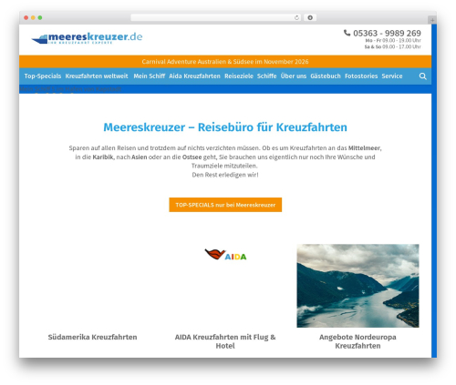 Woocommerce variations table WordPress plugin - meereskreuzer.de
