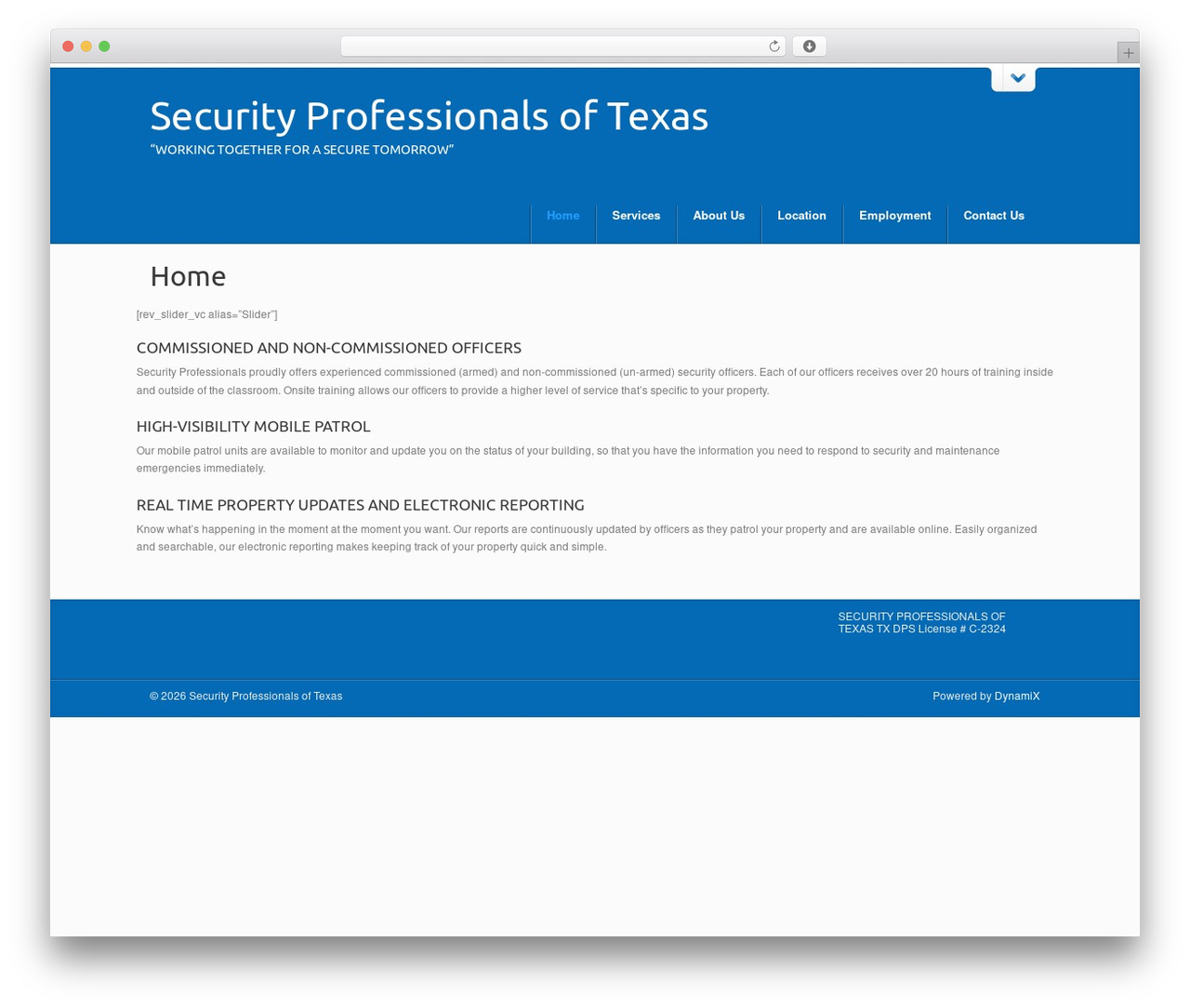 WordPress theme DynamiX - secprotx.com