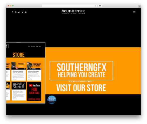 WordPress theme FatMoon - southerngfx.co.uk