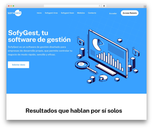 WordPress theme Flowto - sofygest.com