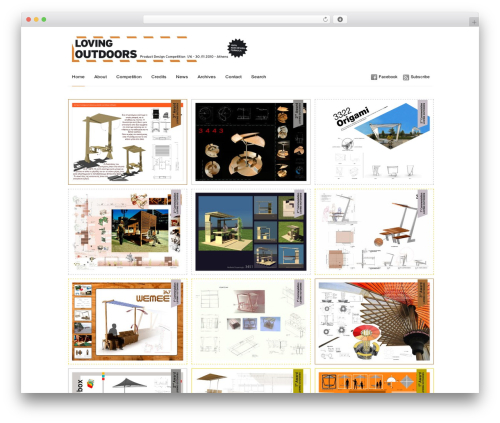 WordPress theme Imbalance - lovingoutdoors.gr