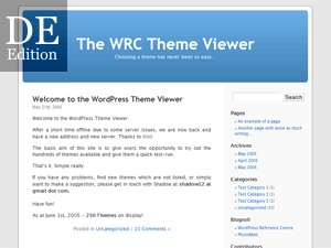 WordPress theme Lichtblick by Lichtblick