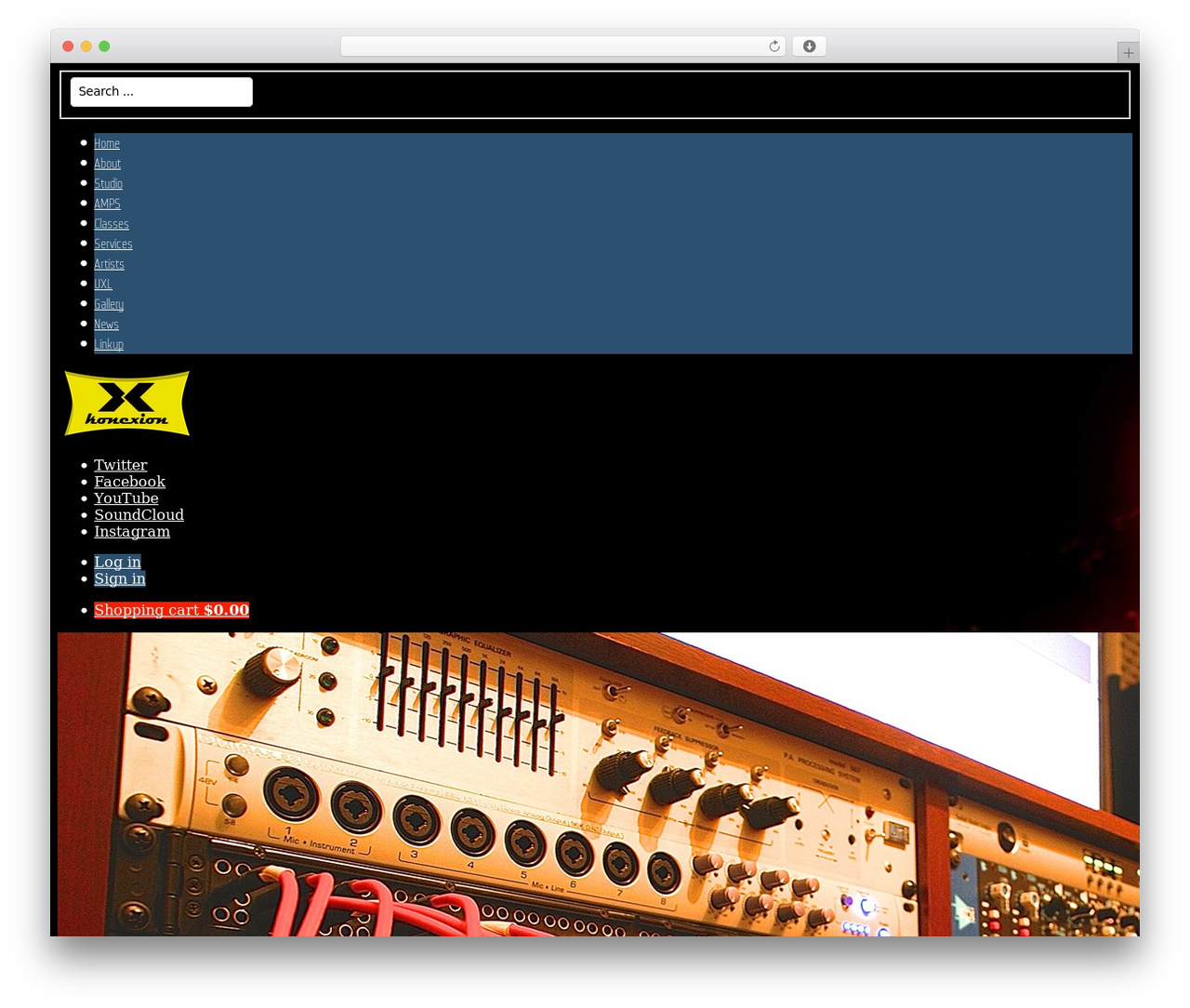 WordPress theme Muse - konexion.com
