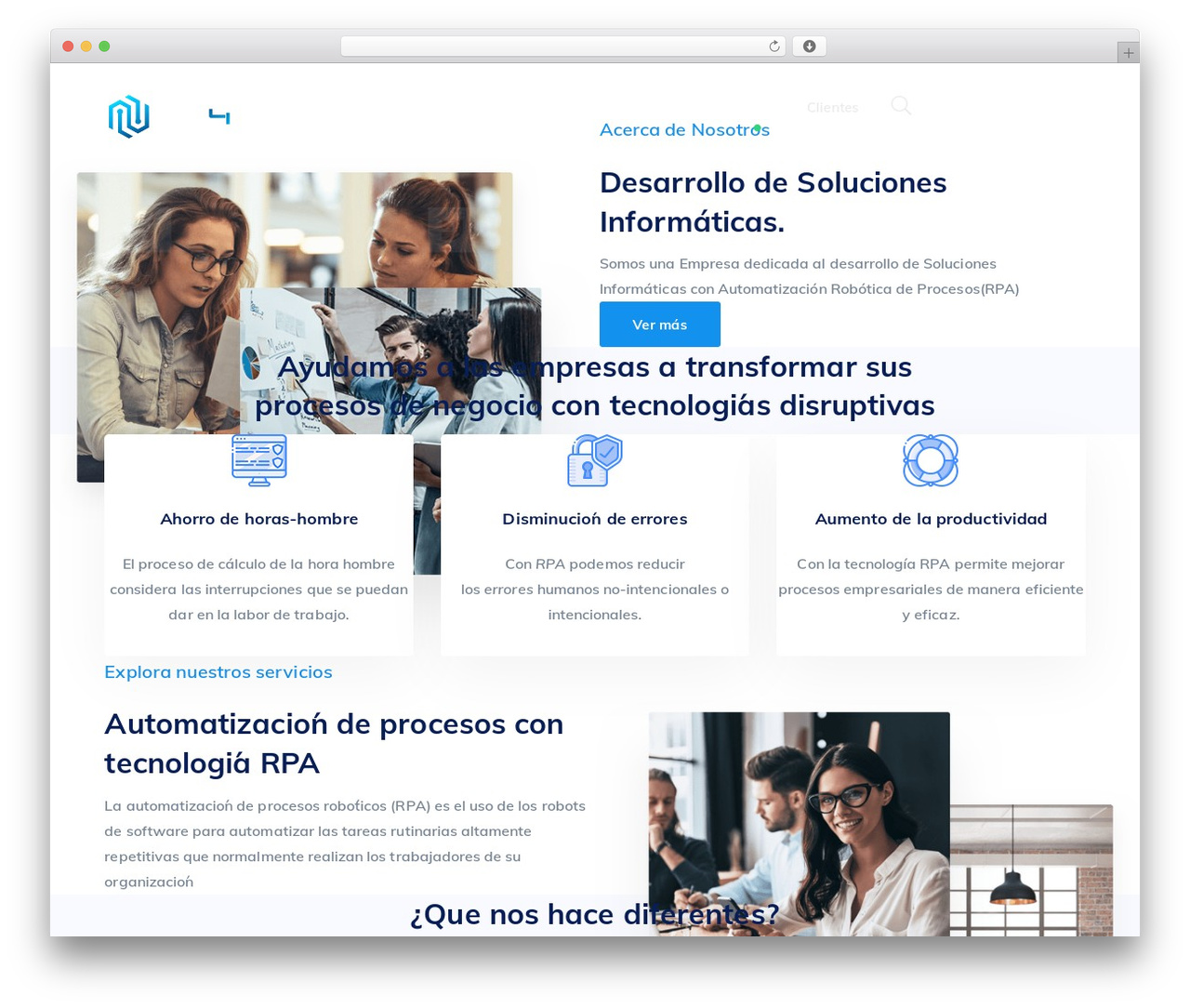 WordPress theme StartFlow - niu4it.com