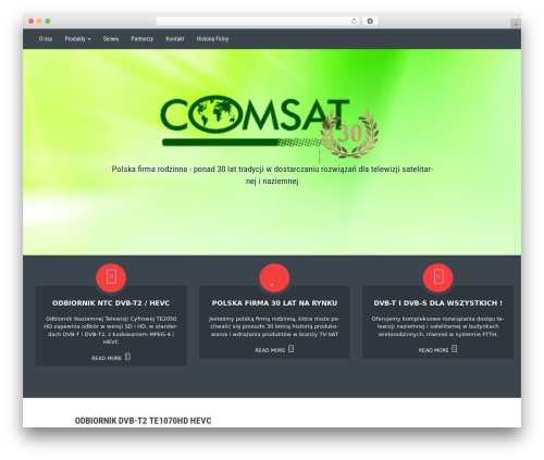 WP theme Unconditional - sklep.comsat.pl