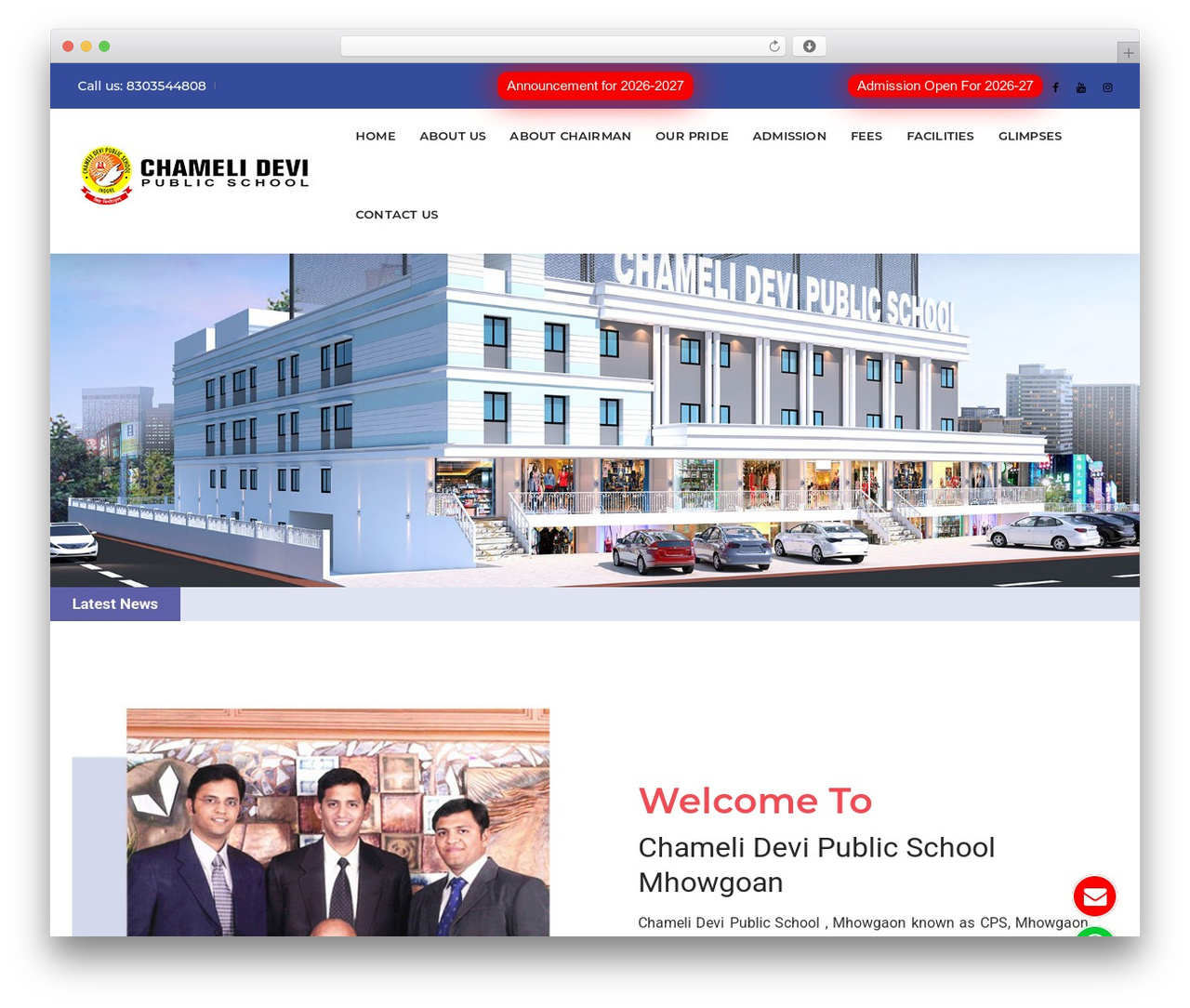 aps theme WordPress - cpsmhowgaon.com