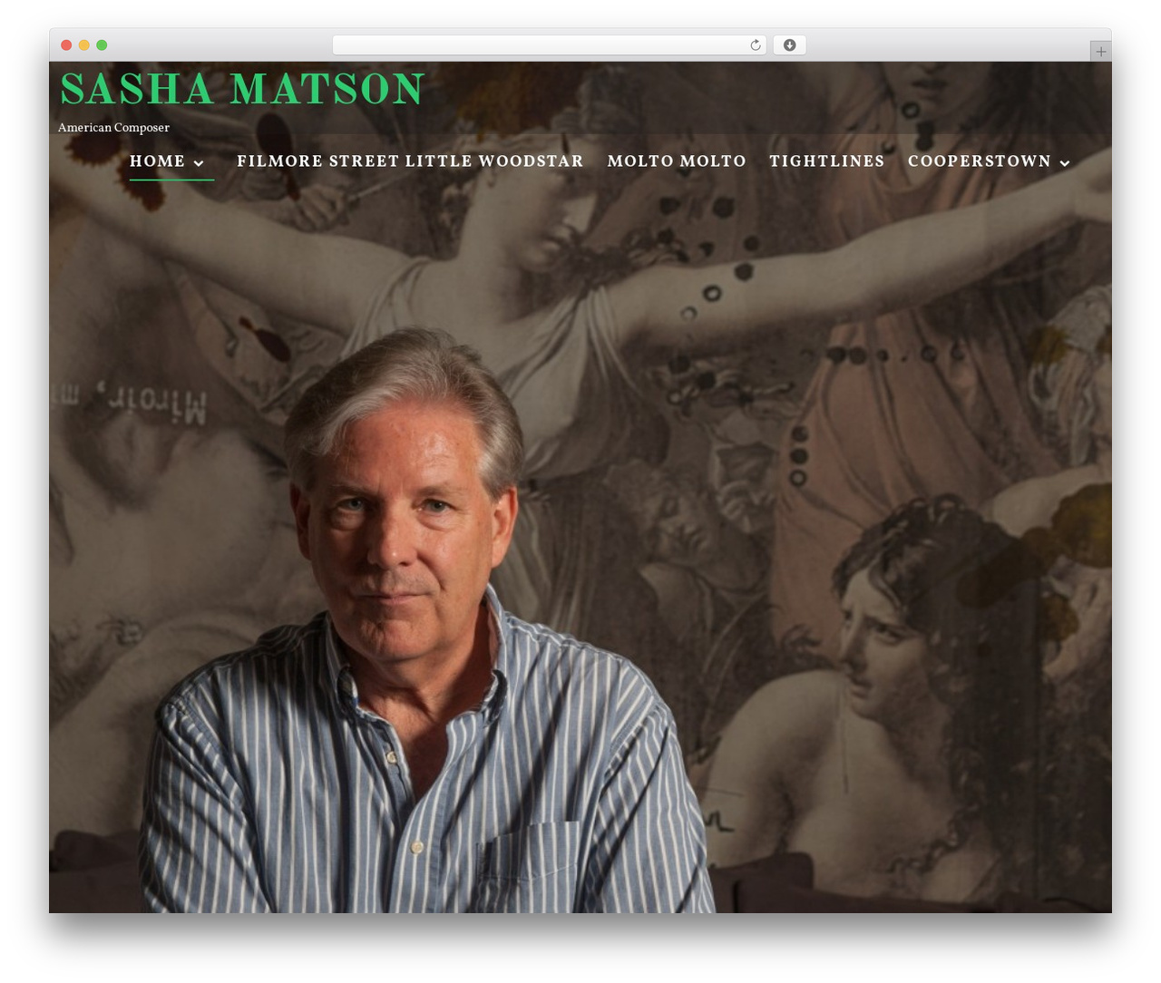 Athena Pro WordPress theme - sashamatson.com