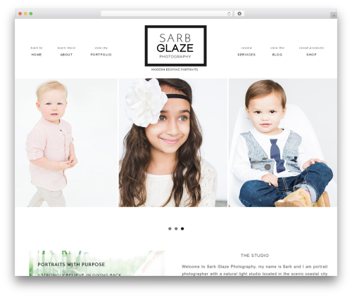 Beaudry WordPress gallery theme - sarbglaze.com