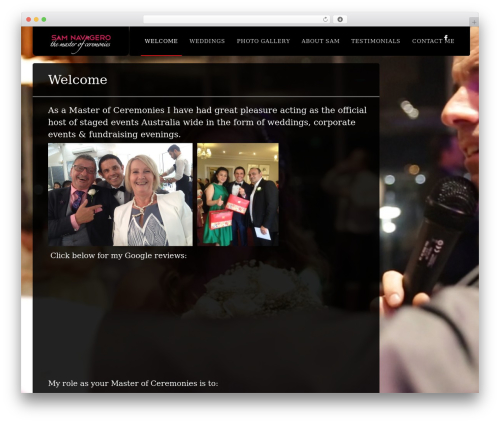 Best WordPress theme DK - samnavagero.com