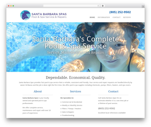Best WordPress theme Hero - sbspas.com
