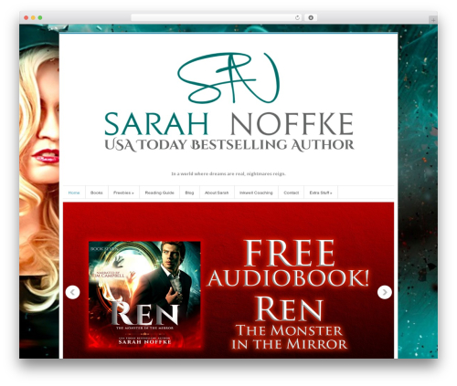 Best WordPress theme InterStellar - sarahnoffke.com