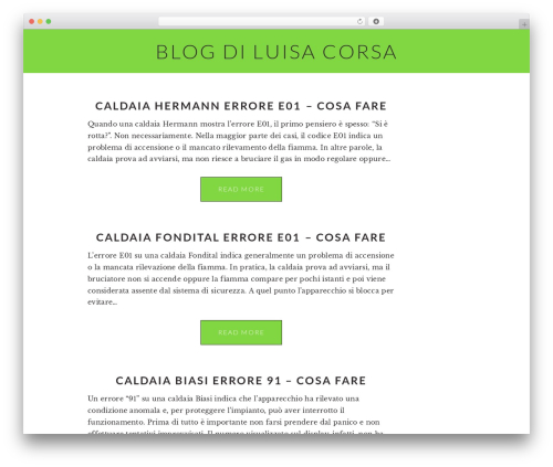 Brunch Pro theme WordPress - lacorsa.org