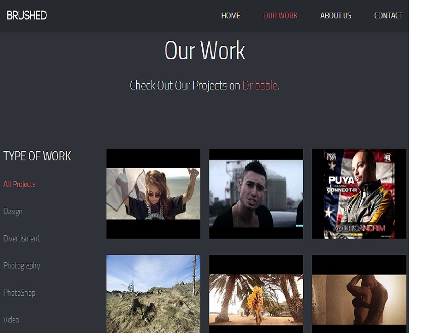 Brushed personal WordPress theme by Sergiu Zdrobau