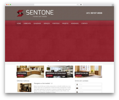 Churchope WordPress theme - sentone.com.br