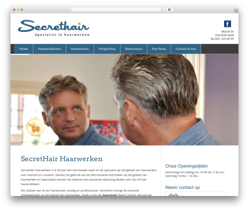 CleanPress WordPress theme - secrethair.nl CleanPress WordPress theme - secrethair.nl